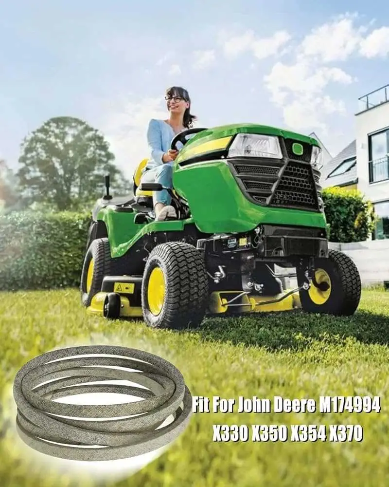 john deere x350 riding mower belt diagram