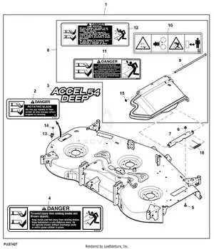 john deere x394 belt diagram
