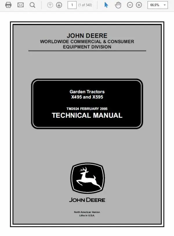 john deere x495 wiring diagram
