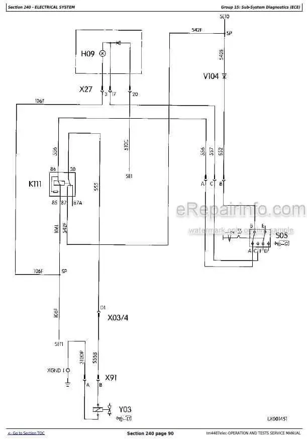 john deere x500 fuse box diagram