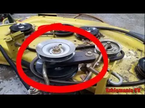 john deere x540 mower deck belt diagram
