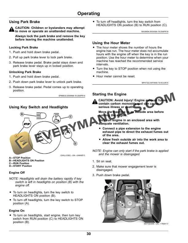 john deere x580 belt diagram