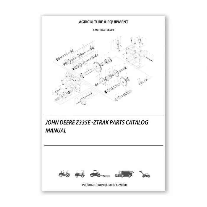 john deere z335e belt replacement diagram