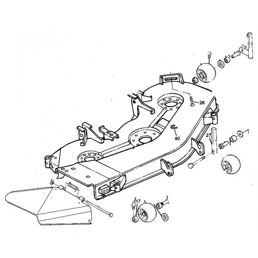john deere z445 throttle linkage diagram