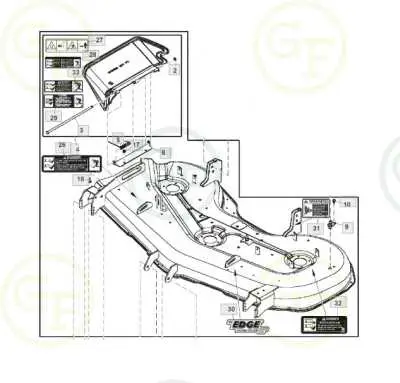 john deere z465 parts diagram