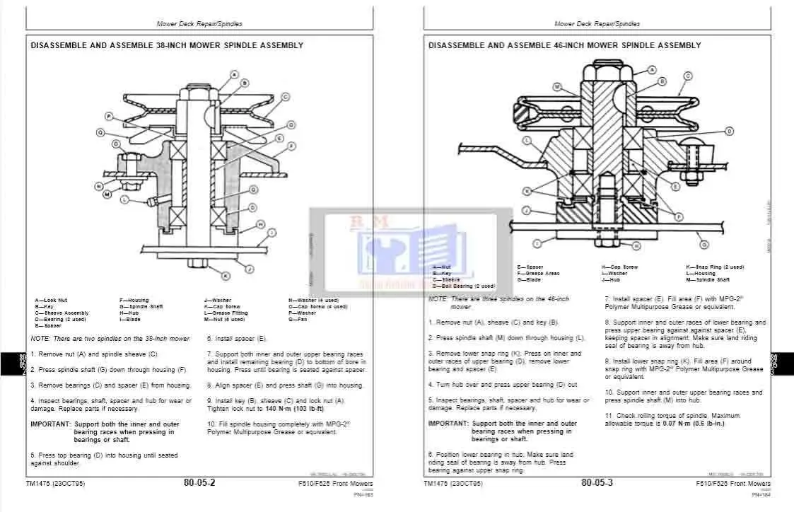 john deere f525 mower parts diagram