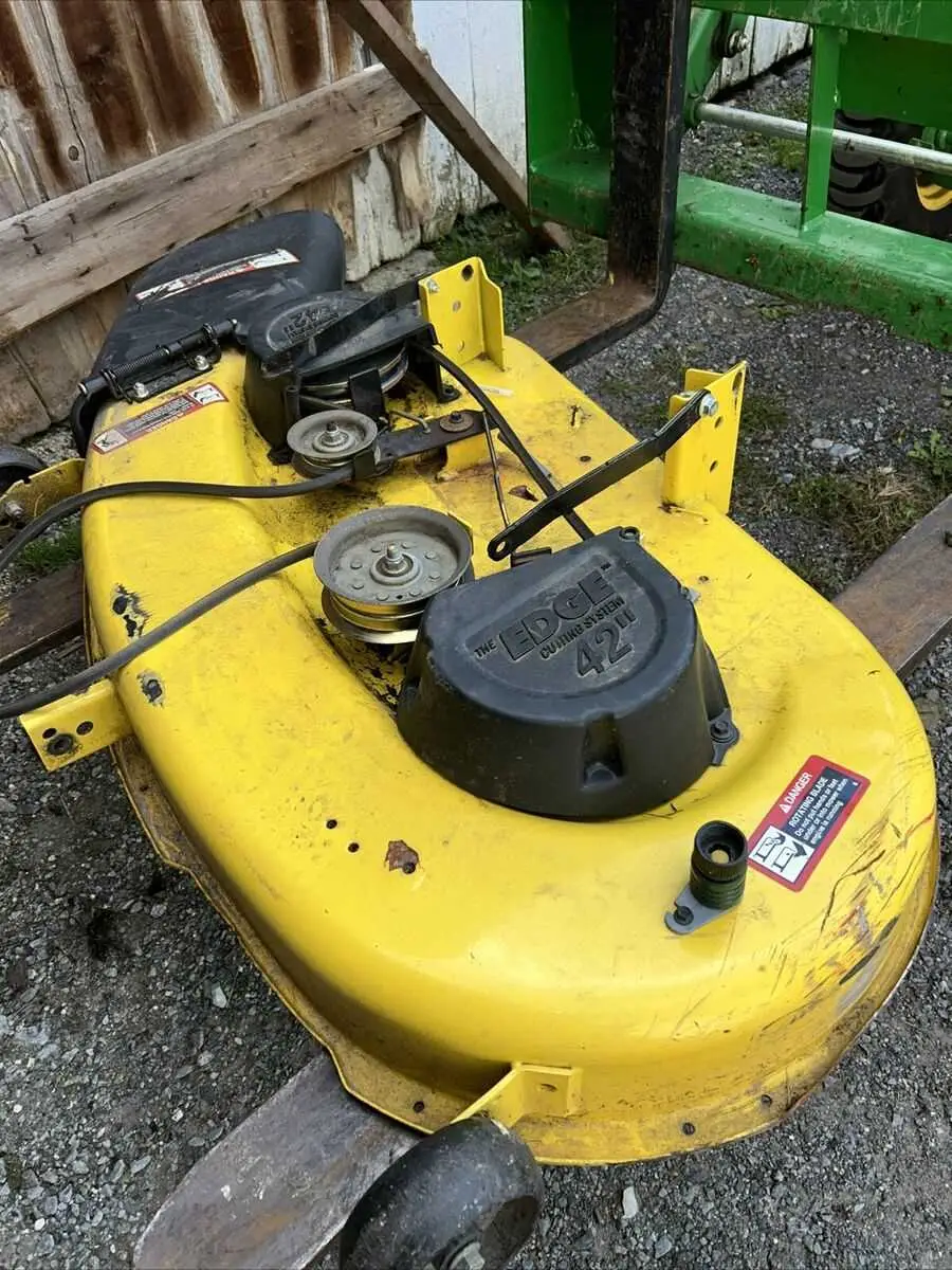 john deere la105 mower deck diagram