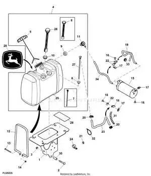 john deere 636m parts diagram