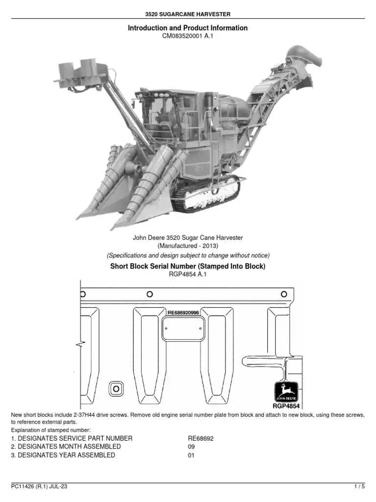 john deer 3520 diagram