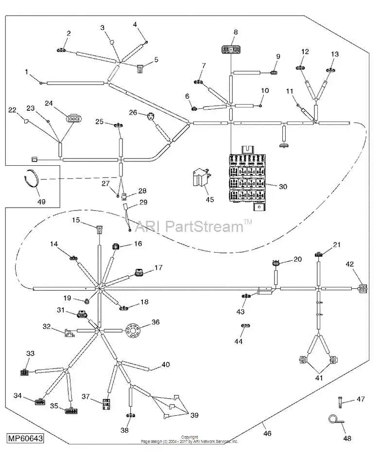 john deere d160 wiring diagram