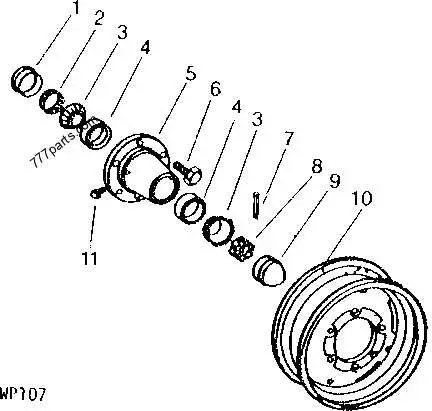 john deere x330 parts diagram wheel
