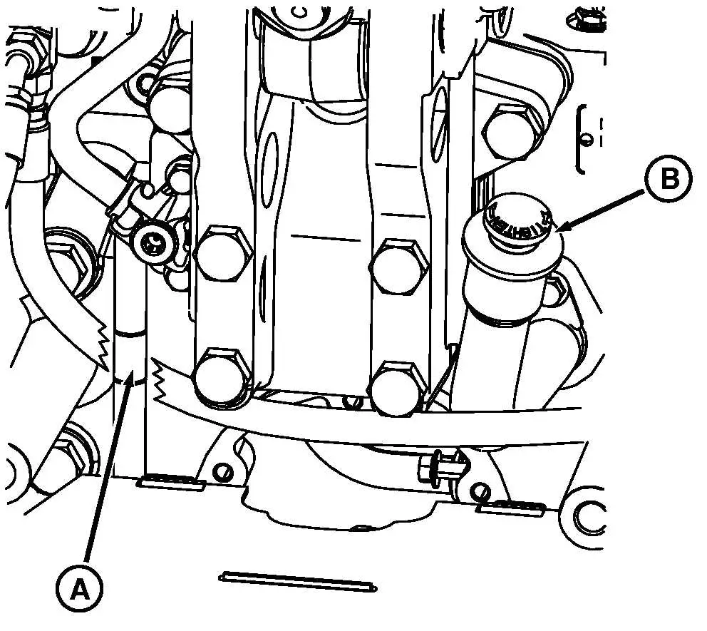 john deere 4044 enginge parts diagram
