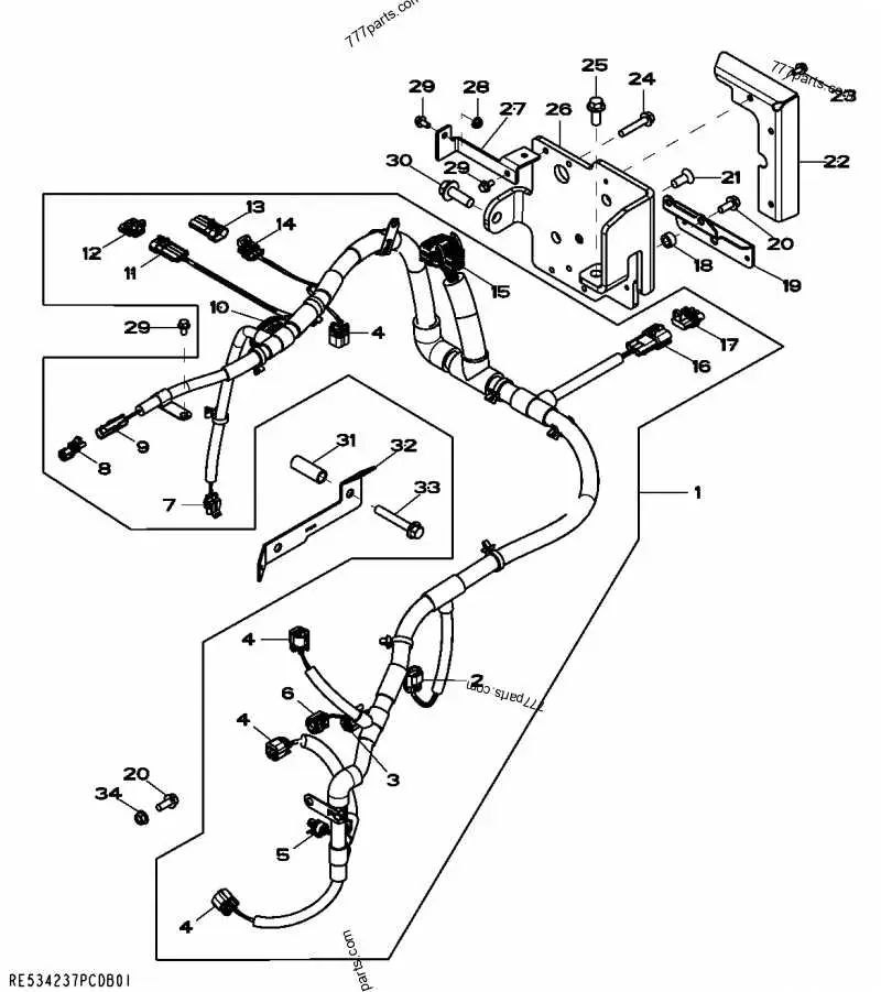 john deere 4045hf285 wiring diagram