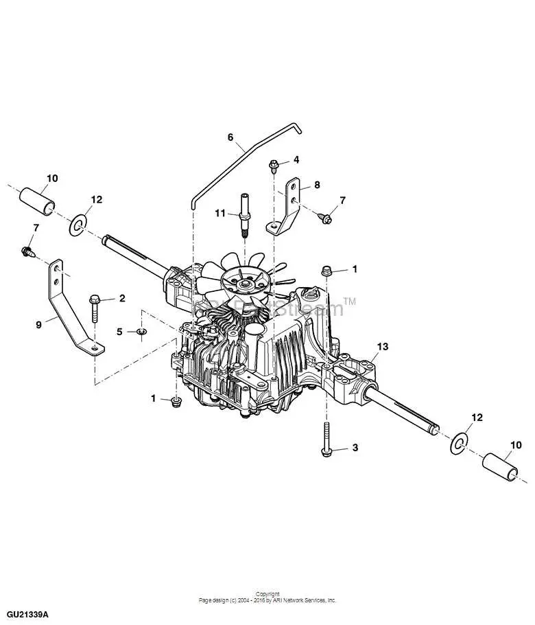 john deere l 120 parts diagram