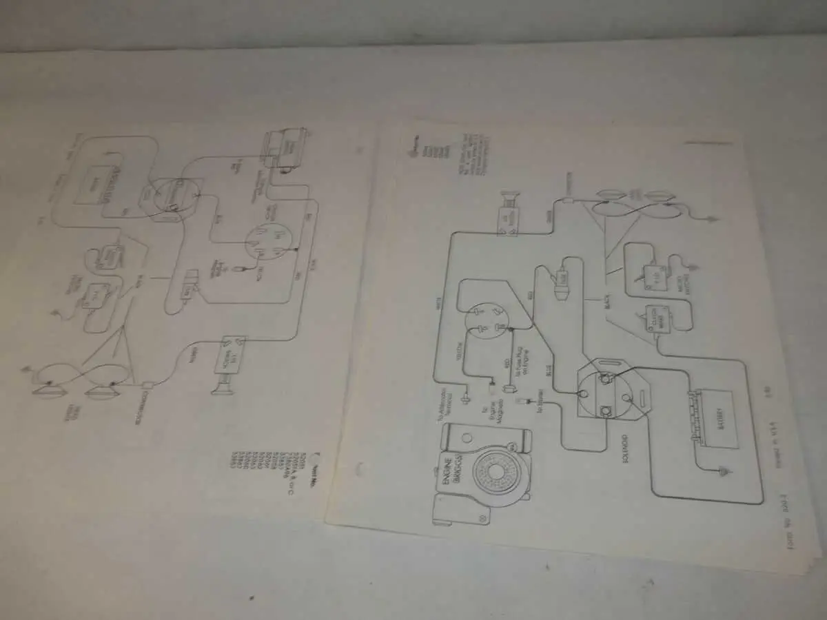 john deere model b wiring diagram