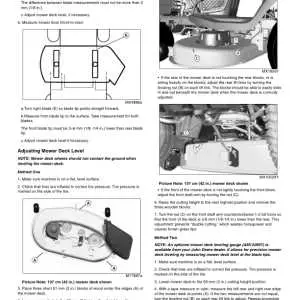 john deere la105 deck diagram