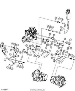 john deere 332 skid steer wiring diagram