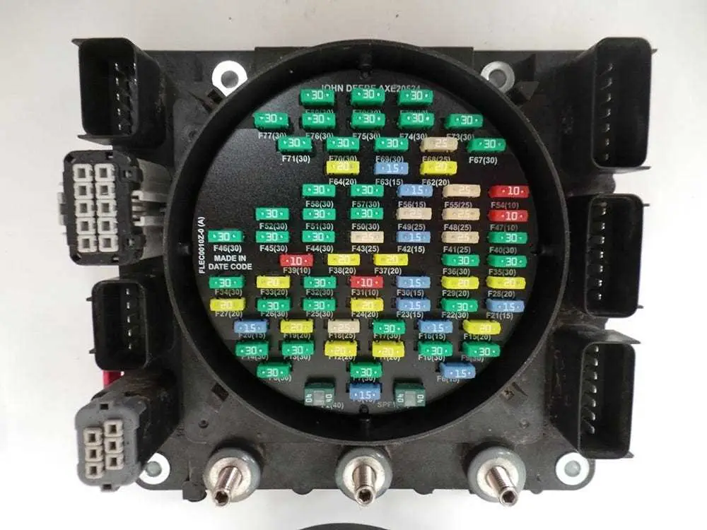john deere 7930 fuse box diagram
