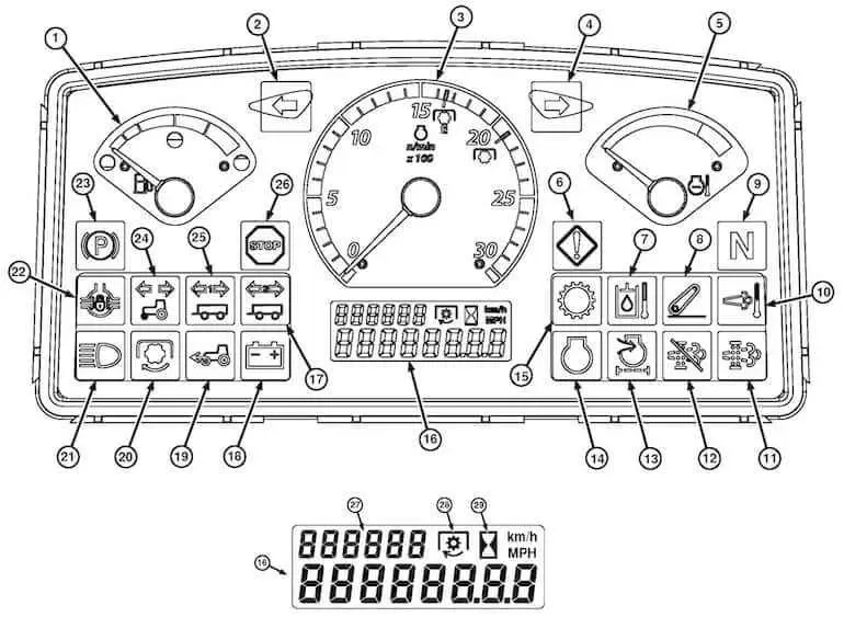 john deere 6300 fuse panel diagram