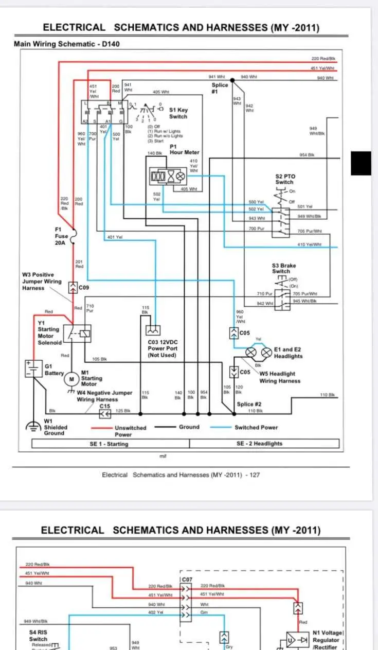john deere l105 belt diagram