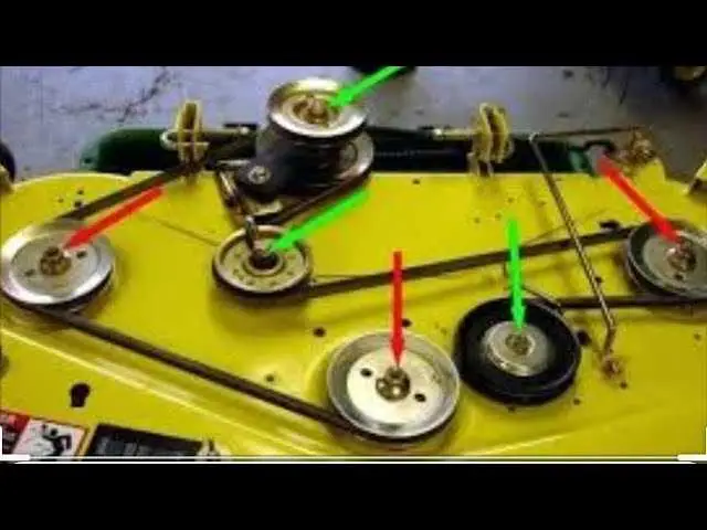 john deere x500 54 mower deck parts diagram