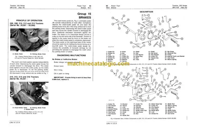john deere 212 header parts diagram