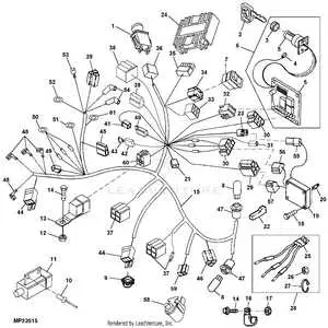 john deere 455 rear end diagram