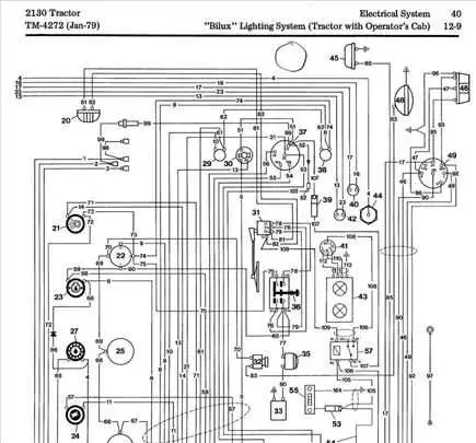 john deere 2130 wiring diagram