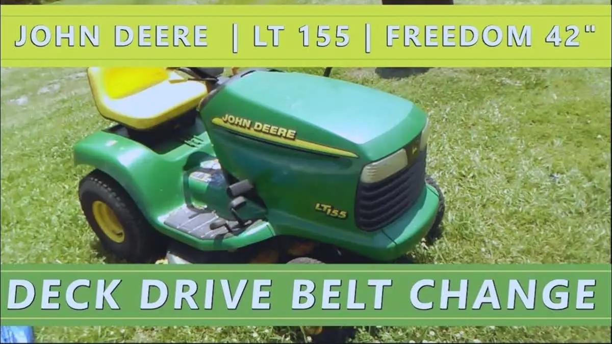 lt155 john deere mower deck diagram