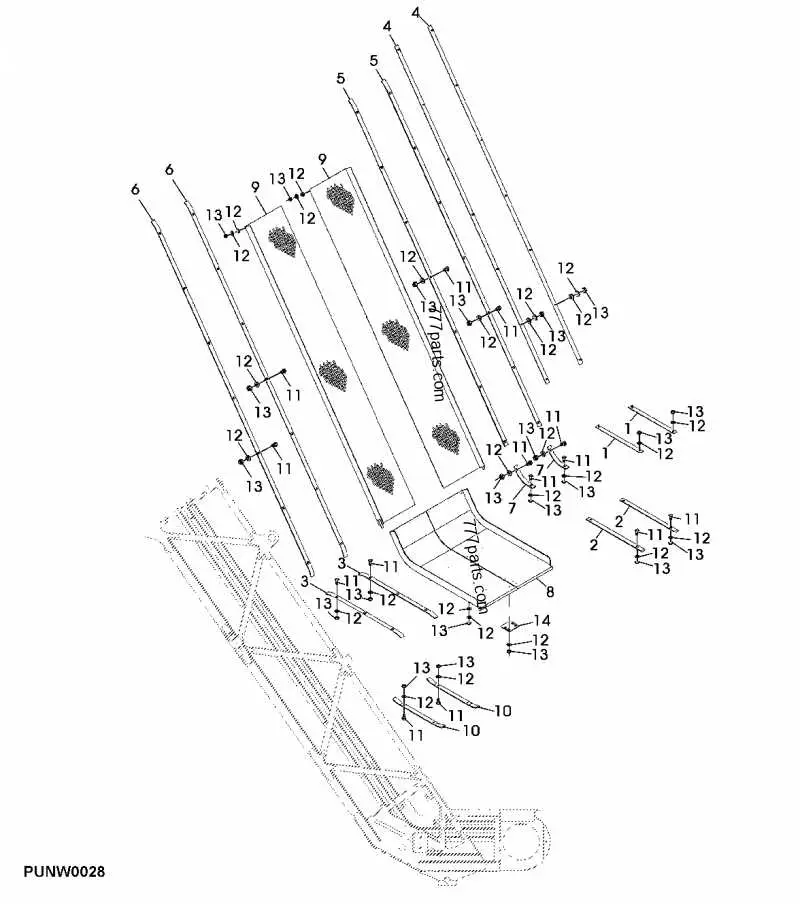 john deere van vrubt fb parts diagram