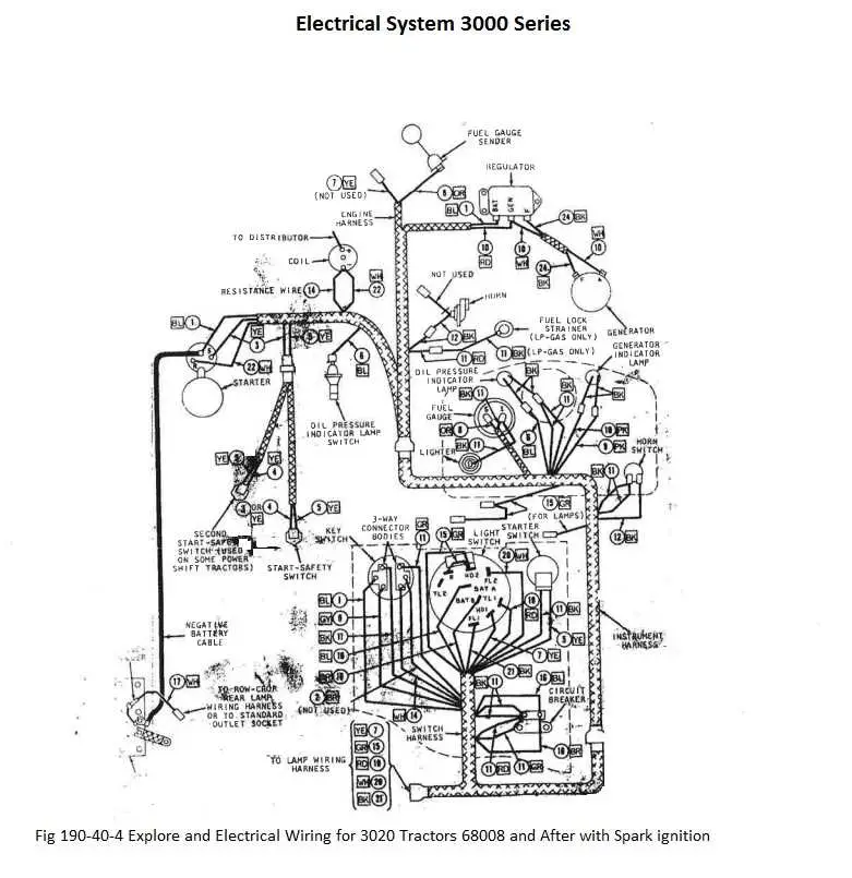 john deere ignition switch wiring diagram pdf