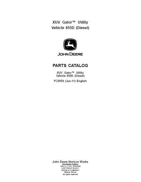 john deere gator 855d fuse box diagram