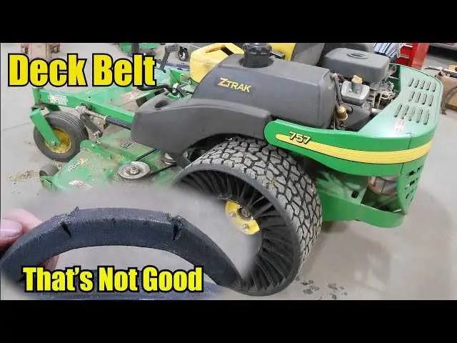john deere 757 zero turn drive belt diagram