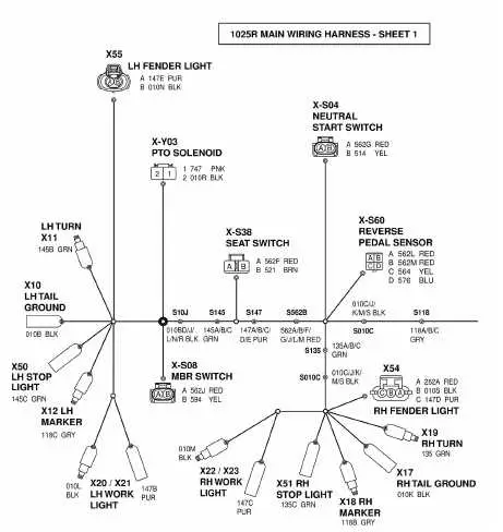john deere 2010 wiring diagram