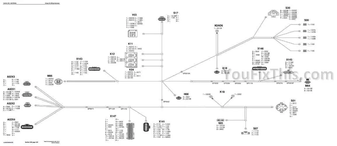 john deere 5100e wiring diagram