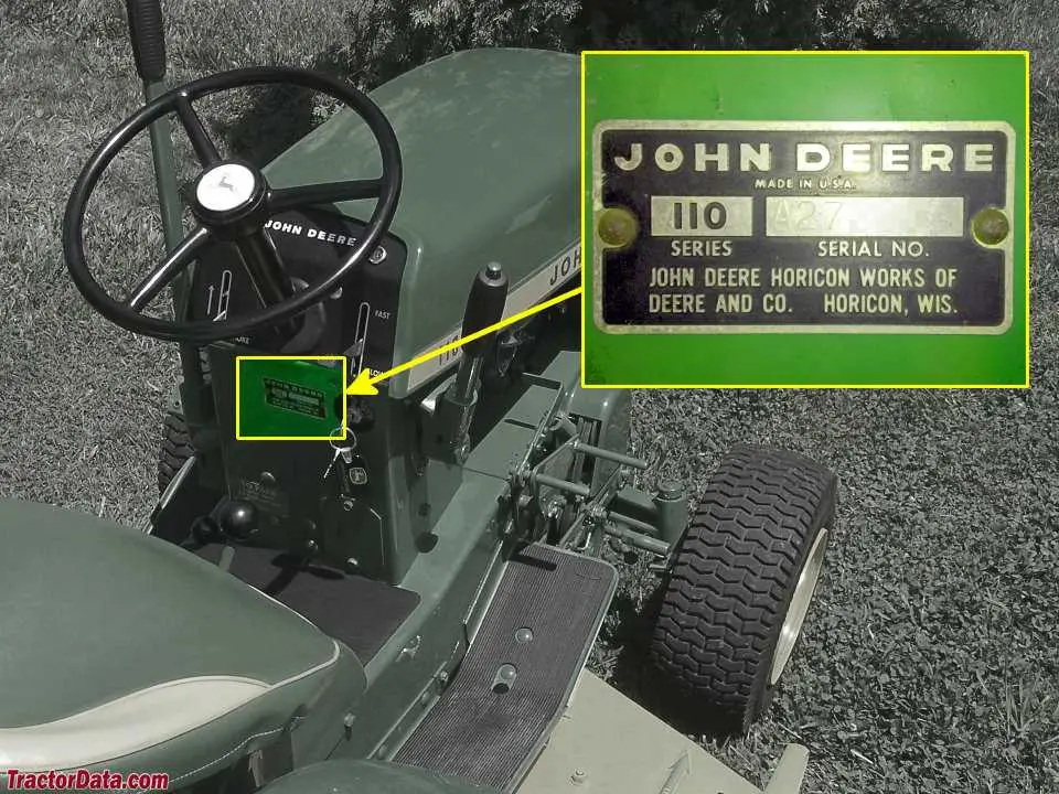 1974 john deere 110 wiring diagram