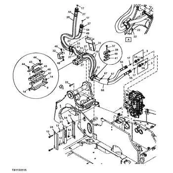 john deere 923645 hydraulic line diagram