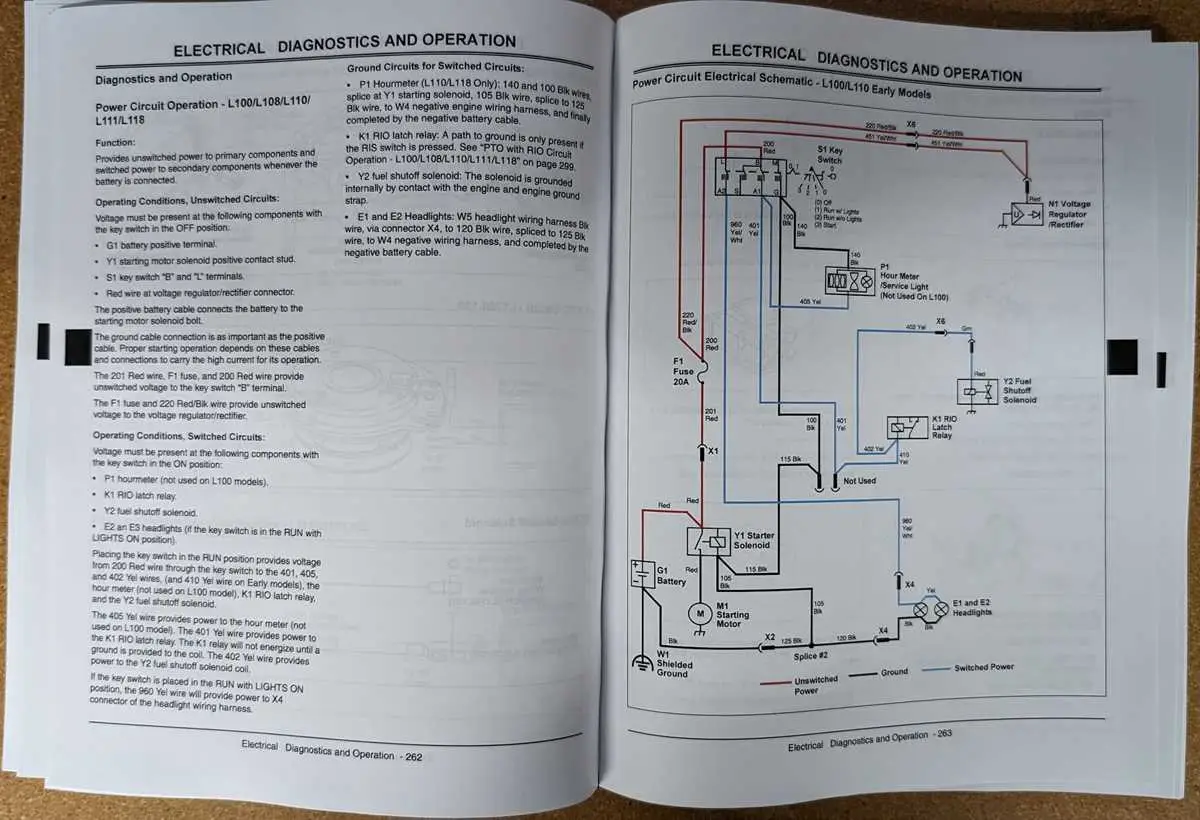 john deere l120 motor diagram