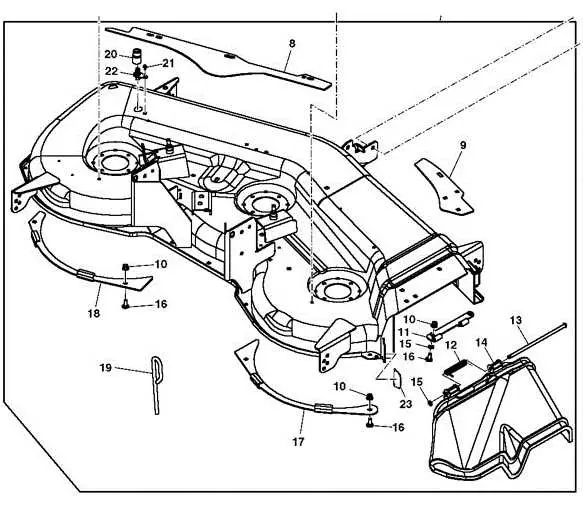 john deere edge extra 48 parts diagram