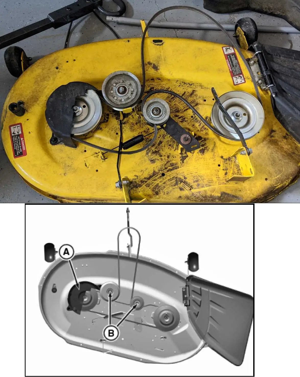 john deere l100 mower belt diagram john deere l100 mower belt diagram
