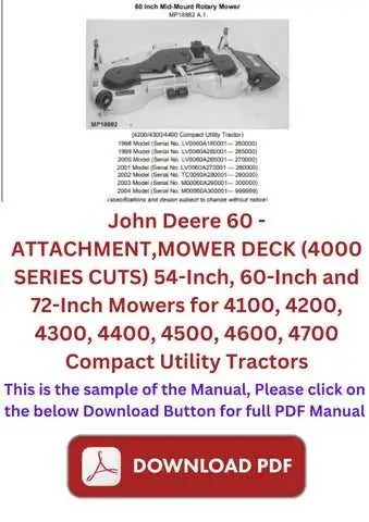 john deere 72 inch mid mount deck diagram john deere 72 inch mid mount deck diagram