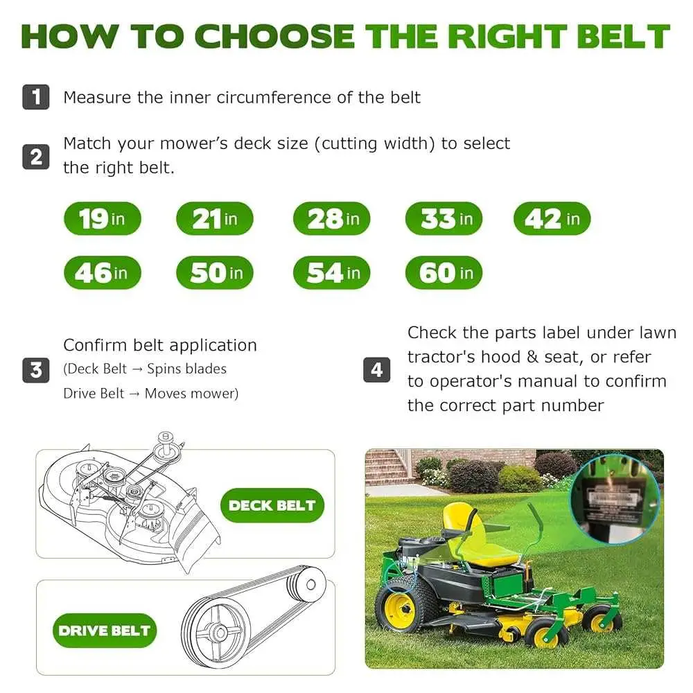 john deere x300 48 inch deck belt diagram