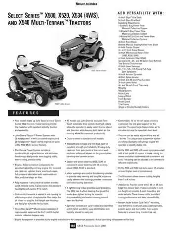 john deere x540 parts list diagram