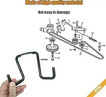 mower belt diagram for john deere l130