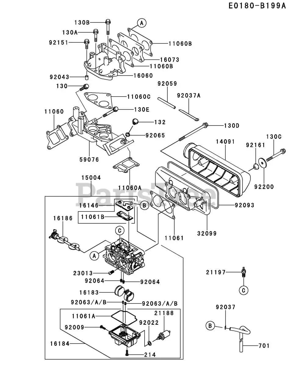 john deere gator carburetor diagram