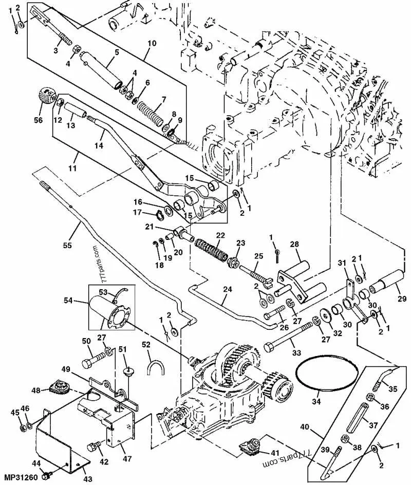 john deere tractor parts diagrams