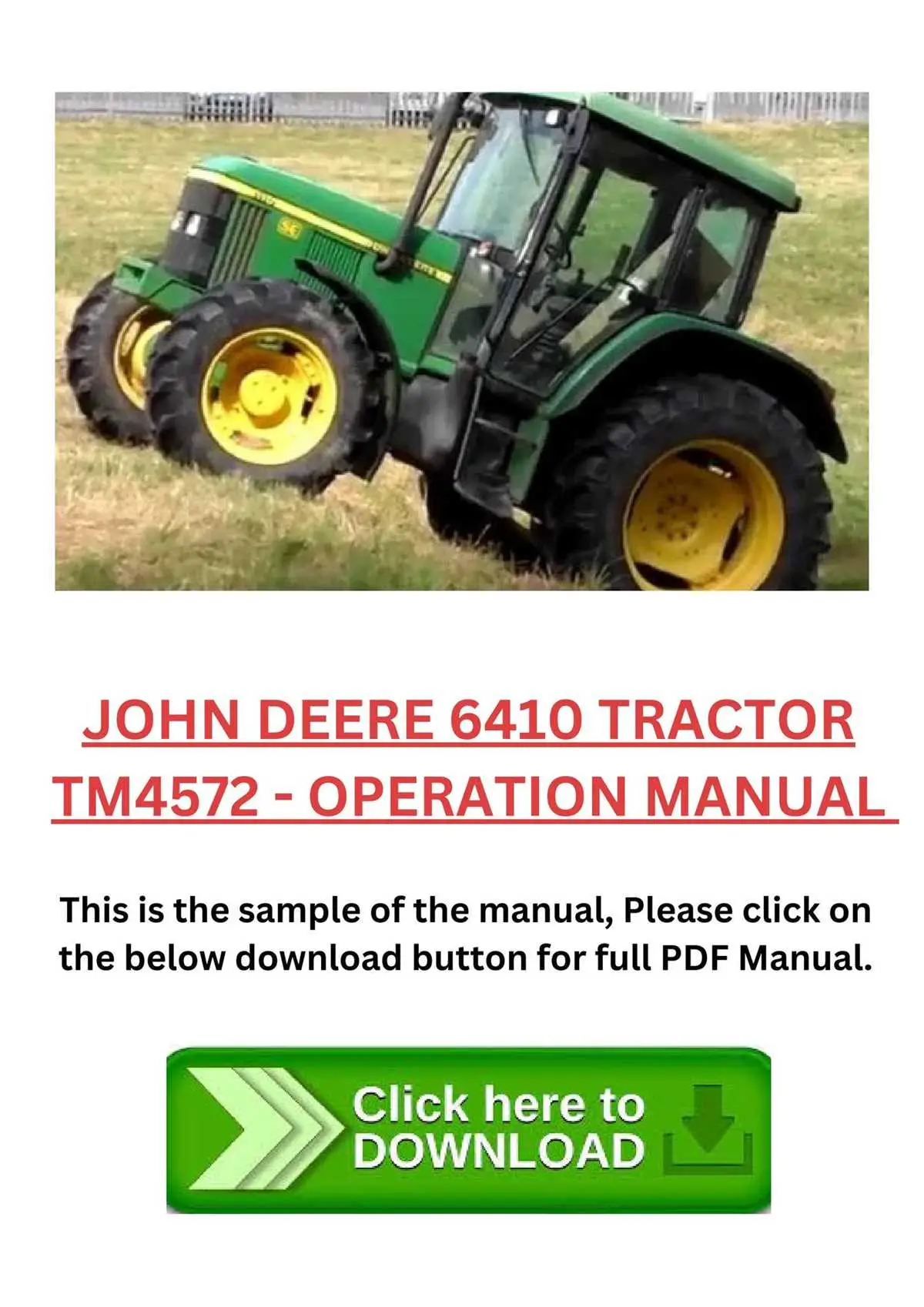 john deere 6410 parts diagram