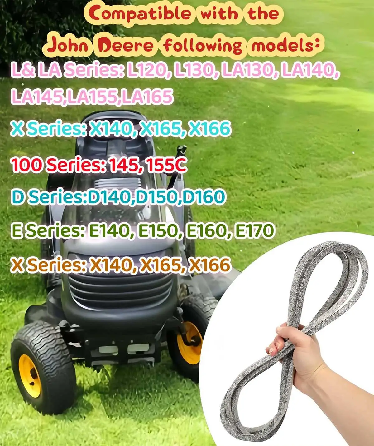 john deere e160 48 inch mower deck belt diagram