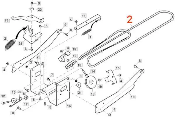 john deere e160 belt diagram
