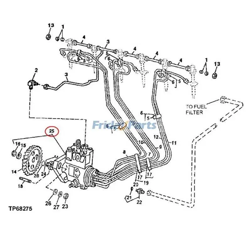 690elc john deere injection pump diagram